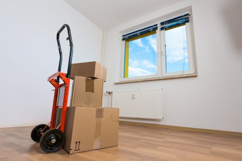 Storage load measured by cubic yards for a Blackfriars quote